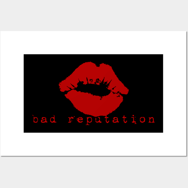 Bad Reputation- Joan Jett Wall Art by KnackGraphics